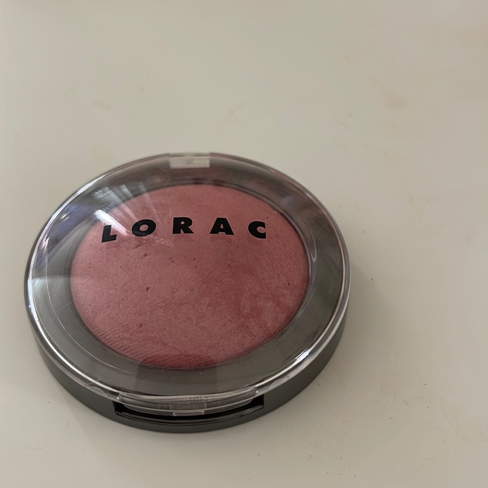 Lorac Baked Matte Satin Blush - Velvet Rope